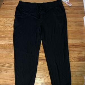 NWT 32 Degree Heat Black Sweatpants